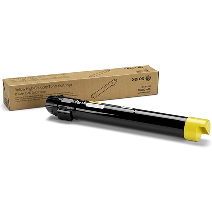 Xerox Phaser 7500 Yellow High Yield Laser Toner Cartridge
