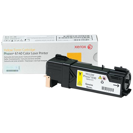 Xerox Phaser 6140 Yellow Toner Cartridge 106R01479
