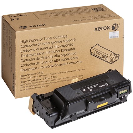 Xerox Phaser 3330/WorkCentre 3335/3345 Toner Cartridge High Yield Black 106R03622