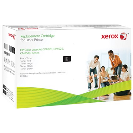 Xerox Compatible Laser Toner Cartridge Black CE260A 106R02185