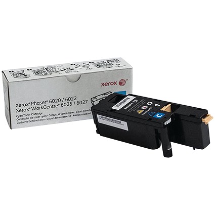 Xerox Phaser 6020 Cyan Laser Toner Cartridge