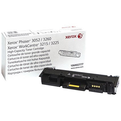 Xerox Phaser 3260/WorkCentre 3225 Toner Cartridge High Yield Black 106R02777