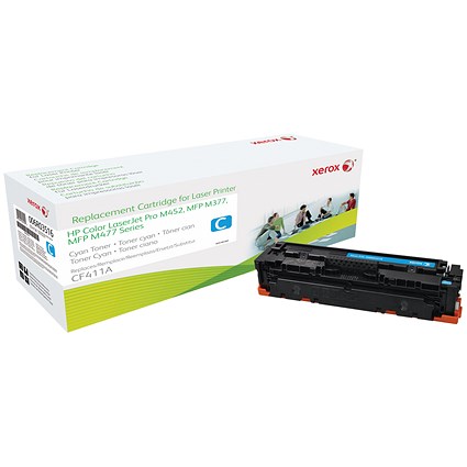 Xerox Everyday Remanufactured Toner Cartridge Cyan For HP CF411A 006R03516