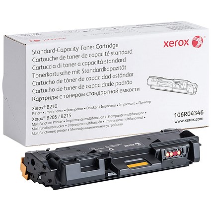 Xerox B210/B205/B215 Standard Capacity Toner Cartridge Black 106R04346