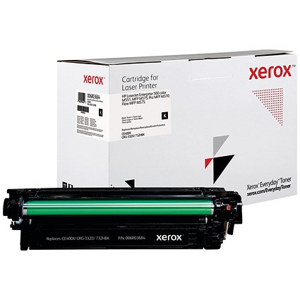 Xerox Everyday Replacement Toner Cartridge High Yield Black For HP CE400X 006R03684