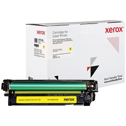 Xerox Everyday Replacement For CE402A Laser Toner Yellow 006R03686