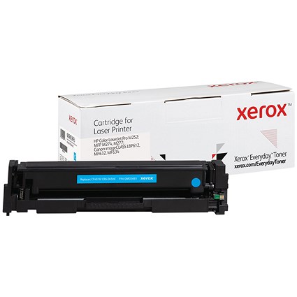 Xerox Everyday Replacement For CF401X/CRG-045HC Laser Toner Cyan 006R03693