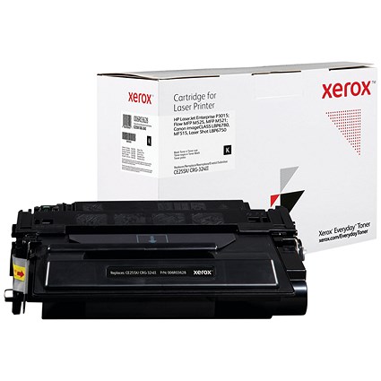 Xerox Everyday Replacement Toner Cartridge High Yield Black For HP CE255X 006R03628