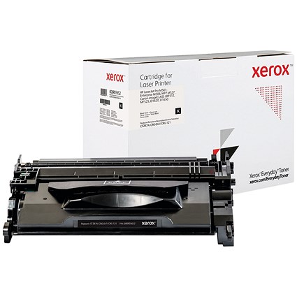 Xerox Everyday Replacement Toner Cartridge Black For HP CF287A 006R03652