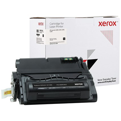 Xerox Everyday Replacement Toner Cartridge Black For HP Q1338A/Q5942A 006R03662