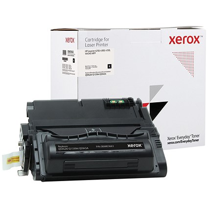 Xerox Everyday Replacement Toner Cartridge High Yield Black For HP Q1339A/Q5942X/Q5945A 006R03663