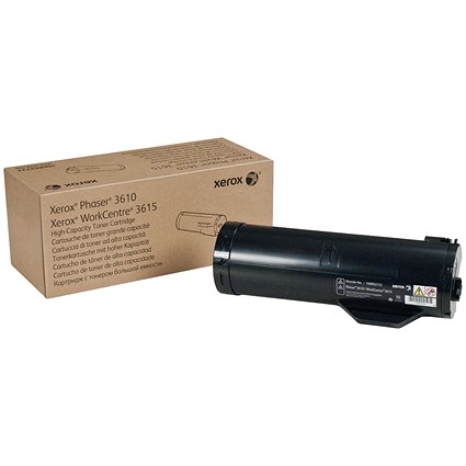 Xerox Phaser 3610 Black High Yield Laser Toner Cartridge