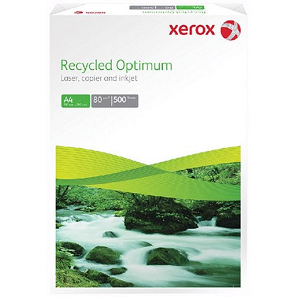 Xerox A3 Recycled Supreme, White, 80gsm, Ream (500 Sheets)