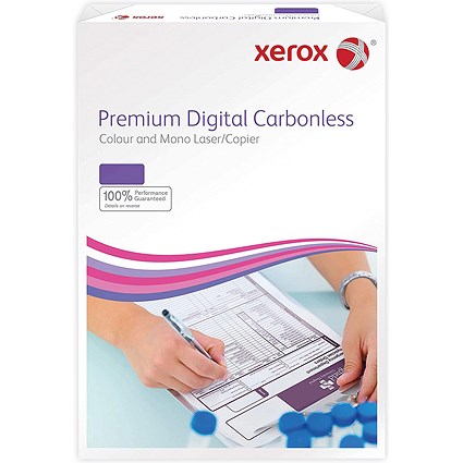 Xerox Premium Digital Carbonless Paper, 3-Ply, White, Yellow & Pink, Ream (500 Sheets)