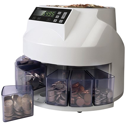Safescan 1250 Coin Counter and Sorter