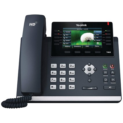 Yealink IP Phone T46S Skype for Business Edition T46SSFB