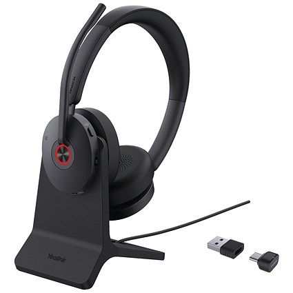 Yealink BH74 USB-C/A Bluetooth Stereo Wireless Headset + Stand 1208682