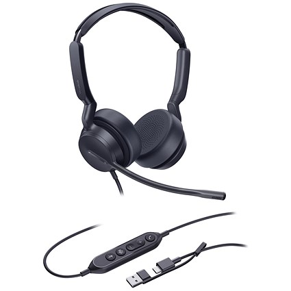 Yealink UH42 USB Wired Dual Teams Headset USB-C/A 1308195