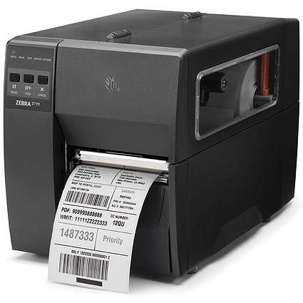 Zebra ZT111 EPL/EPLII/ZPL/ZPLII Wired Network Label Printer, Desktop