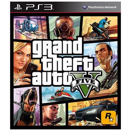 Free on Orders over £999 - PS3 Grand Theft Auto 5 game