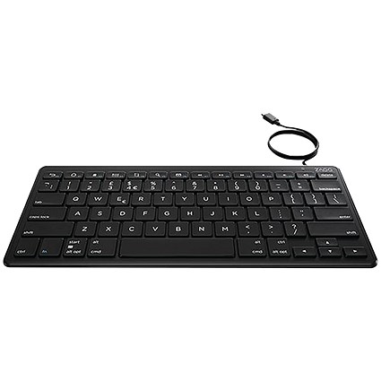 ZAGG Compact Keyboard, Wired, Black