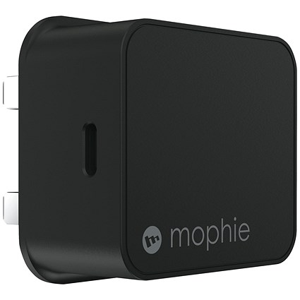 Mophie USB C UK Plug, Black