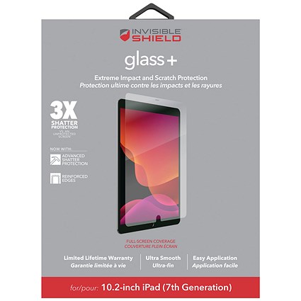 InvisibleShield Glass Plus Screen Protector for iPad 10.2 200104551