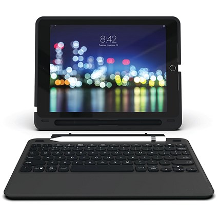 Zagg Slim Book Go iPad Keyboard and Case, Black
