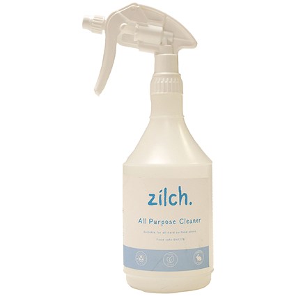Zilch Refillable Trigger Spray Bottle 750ml for All Purpose Cleaner Zilch Refillable Trigger Spray Bottle 750ml for All Purpose Cleaner