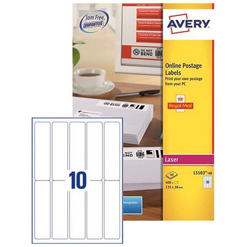 avery smartstamp logo laser labels 10 per sheet 135x38mm l5103 avery labels 10 per sheet code