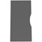 Zoom Sit-Stand Desk with Double Purpose Scallop, Silver Leg, 1200mm, Graphite Top