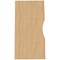 Leap Sit-Stand Desk with Scallop, Black Leg, 1200mm, Beech Top