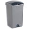 Addis Bin with Lift-up Lid, 50 Litres, Metallic Silver