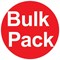 Bic Cristal Grip Ball Pen, Clear Barrel, Red, Bulk Pack, Pack of 20 x 5