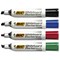 Bic Velleda 1781 Whiteboard Marker, Chisel Tip, Assorted Colours, Pack of 4