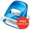 Leitz NeXXt WOW Hole Punch / Blue / Punch capacity: 30 Sheets / Offer Includes FREE Rolos