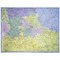 Map Marketing Postal Districts of London Map Unframed 1 Mile to 1 inch Scale W1180xH930mm