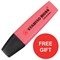 Stabilo Boss Highlighters / Pink / Pack of 10 / Offer Includes FREE Assorted Highlighters