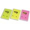Post-it Notes Large Notes Feint Ruled / 102x152mm / Rainbow Colours / Pack of 6 x 100 Notes / Buy One Get One FREE