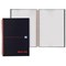 Black n' Red Wirebound Notebook / A5 / Smart Ruled & Perforated / 140 Pages / Pack of 5 / Buy One Get One FREE