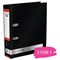 Black n' Red A4 Lever Arch File, 80mm Spine, Black, Buy 1 Get 1 Free