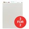 Post-It Meeting Chart / Self-Adhesive / 30 Sheets / A1 / Pack of 2 / 3 for the price of 2