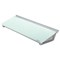 Nobo Curved Diamond Glass Board / Magnetic / W1260xH711mm / White / FREE Desktop Pad