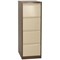 Bisley Foolscap Filing Cabinet, 4-Drawer, Brown & Cream