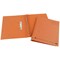 Elba Spirosort Transfer Files, 285gsm, Foolscap, Orange, Pack of 25