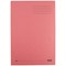 Elba Square Cut Folders, 290gsm, Foolscap, Red, Pack of 100