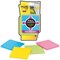 Post-it Super Sticky Full Adhesive Notes, 76x76mm, Assorted, Pack of 4 x 25 Notes