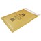 Jiffy Airkraft No.8 Bubble Bag Envelopes, 450x650mm, Gold, Pack of 50