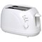 5 Star 2 Slice Toaster with Cool Wall, 700W, White