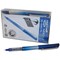 Uni-ball UB-185S Eye Needle Pen Stainless Steel Point, Micro, 0.4mm Line, Blue, Pack of 12 + 2 FREE